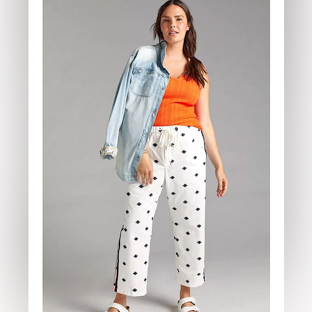 Anthropologie Maeve Classic Track Pants . Size XS. Like new. - Picture 9 of 9